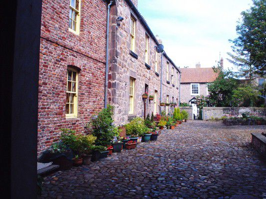 Innenhof in Berwick