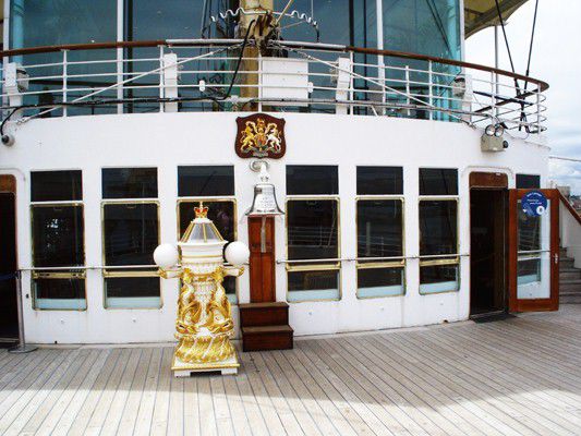 ehemaliges Privatdeck der königlichen Familie