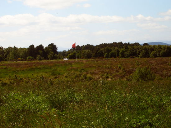 Das Schlachtfeld in Culloden