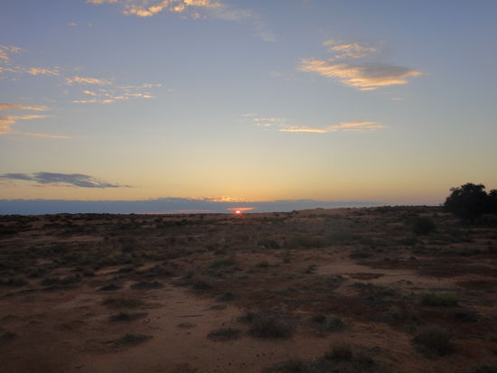 Sonnenaufgang gaaanz früh morgens