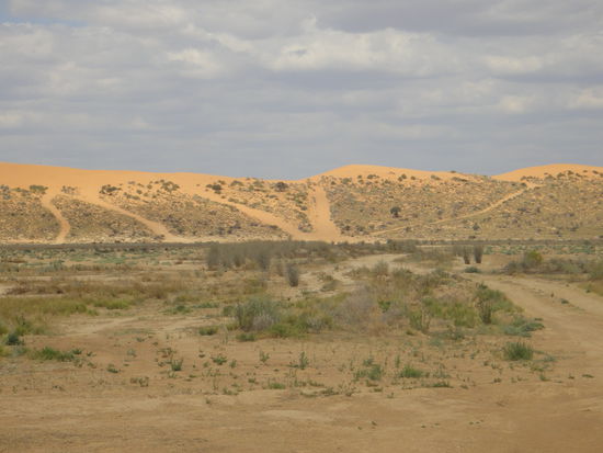 Big Red aus der Ferne