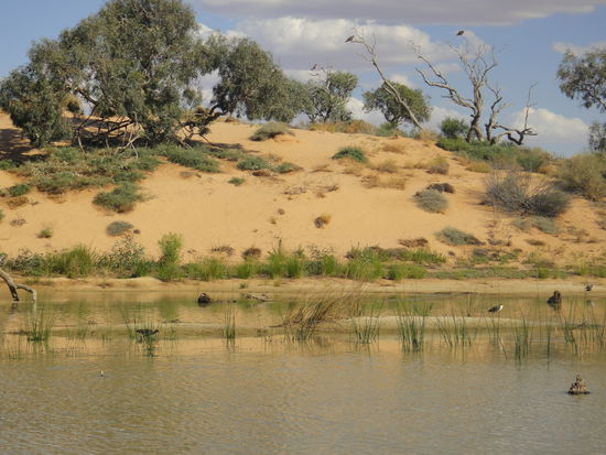 See beim Roadhouse , hier konnte man wieder in heißem Wasser baden