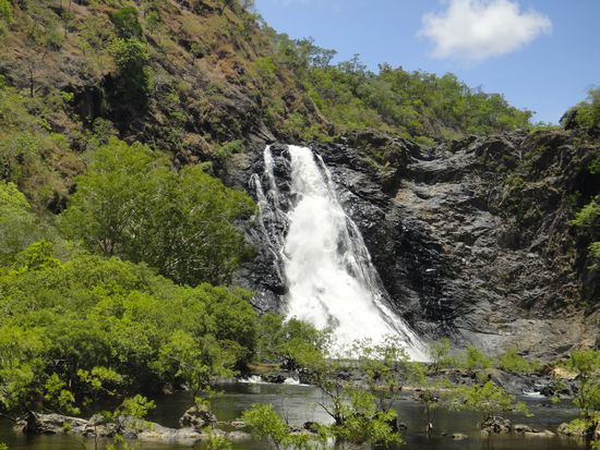 "Roaring Meg" am Bloomfield River