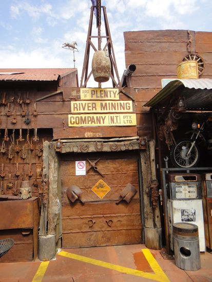 "Biergarten" des Bojangles