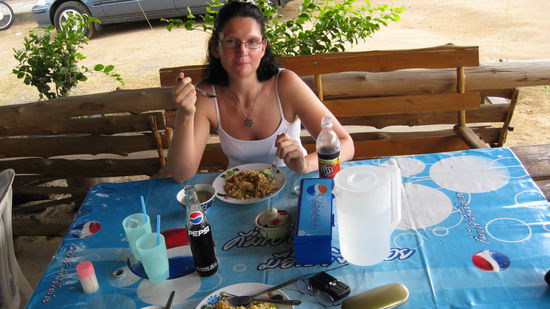 in Prachuap beim Zwischenstop