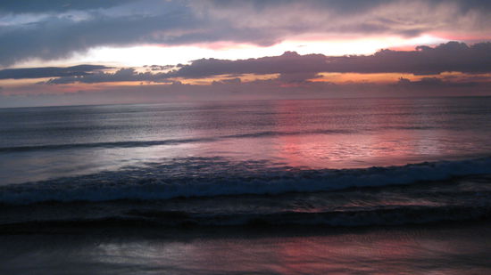 So schoen kann das Meer sein. 
Einmal war es anders