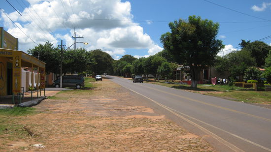 Ein typischer Ort in Paraguay
