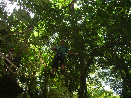 gut das die Seile auch über 100 kg aushalten