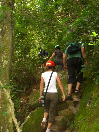 dann der Weg zurück