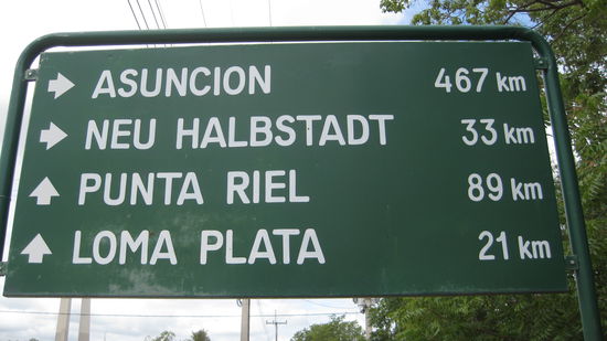 Gut das die Strasse nach Asuncion befestigt ist