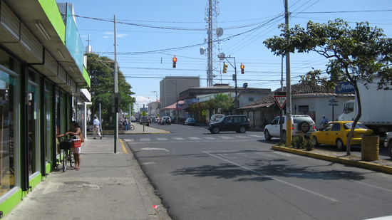 das Zentrum von Liberia