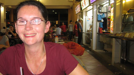 Gluecklich weil satt.