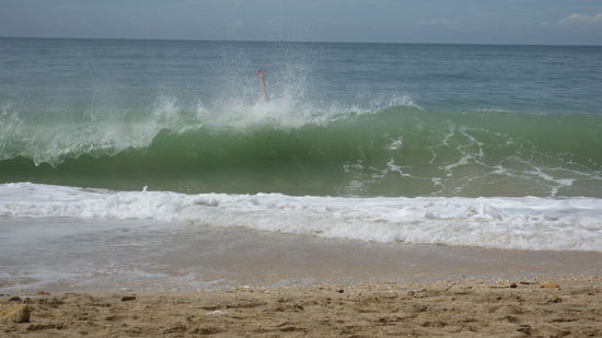 Ich kaempfe gegen Monsterwellen...