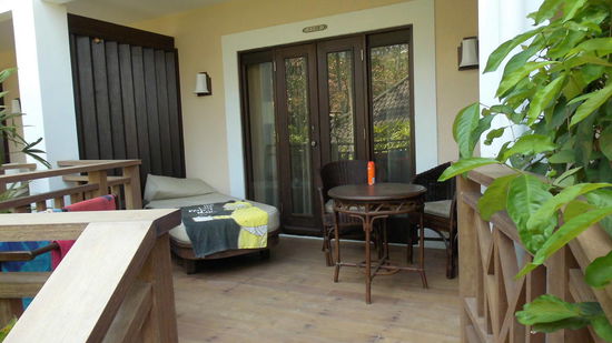 Terassenzugang zum Zimmer