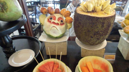 auch Obst gab es genug