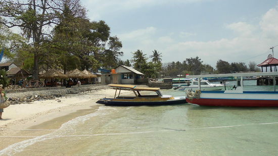 Ankunft Gili Air