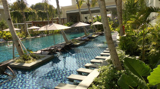 der Pool ist ganz net