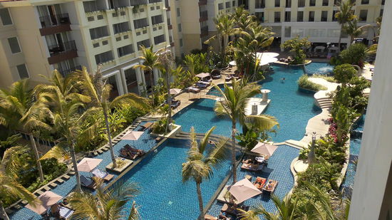 da ist die Poollandschaft schon besser