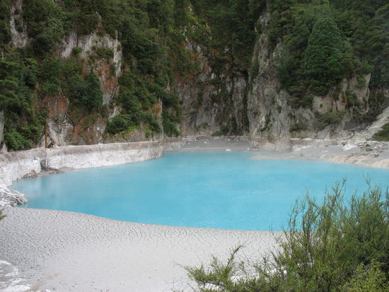Das ist der Inferno Geysir. Der groesste der welt im vulkantal...