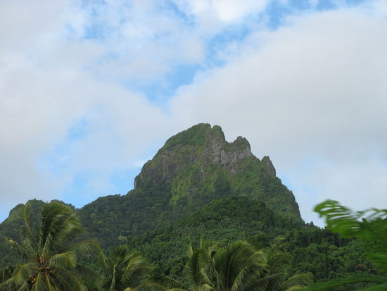 der hoechste Punkt auf Rarotonga...