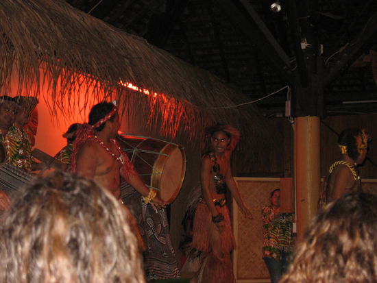 Tanzshow am letzten abend...