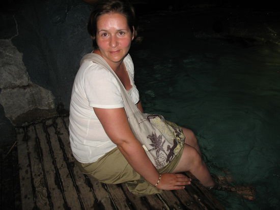 ...nach trommeln und cocktail erstmal ne abkuehlung im pool 