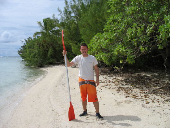 Robinson Crusoe hat die Insel erobert.....