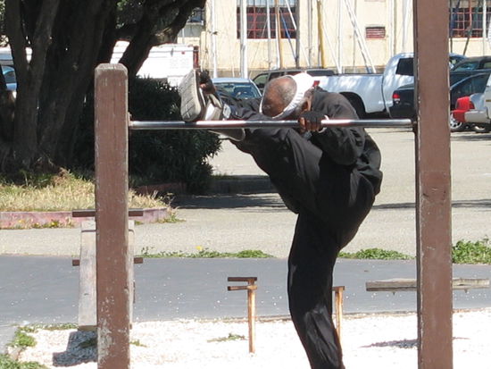 da soll mal einer sagen, die amerikaner halten sich nicht fit...