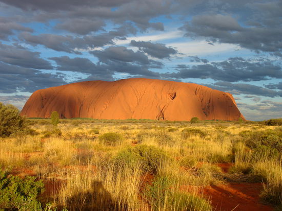 Sonnenuntergang Ayers Rock