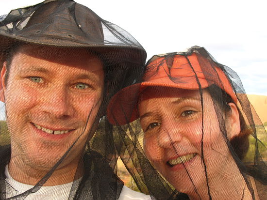 So muss man da rum laufen 