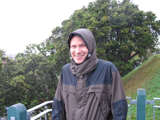 gut wer eine jacke mit kapuze hat!!!