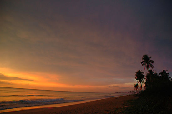 Sundowner am Bang Niang Beach (Khao Lak)
