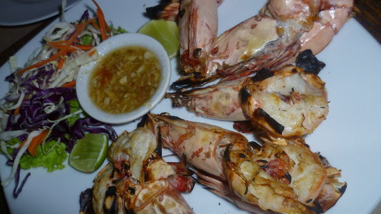 lecker Abendbrot - Prawns=Riesengarnelen