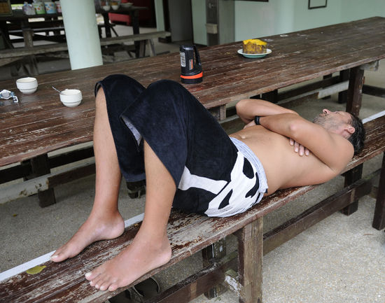 ... schlafen auf Ko Surin