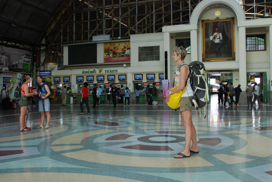 auf dem Bahnof - kurz vor Abfahrt Richtung Süden