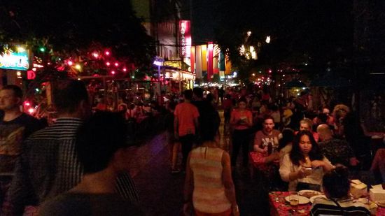 auf "unserer" Rhambuttri, etwas ruhiger.