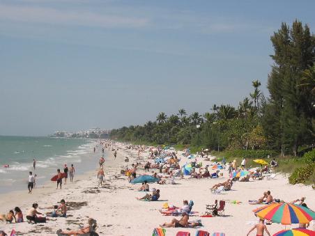 Strand in Naples
