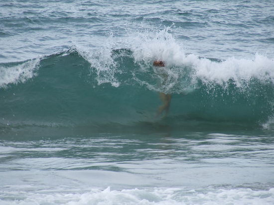 ich bezwinge die Wellen - so ...