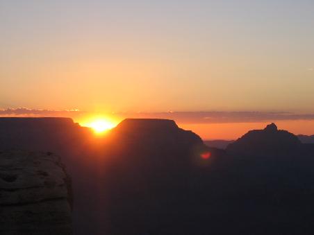 SonnenAUFGANG am Grand Canyon