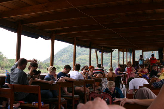 unser Boot von innen