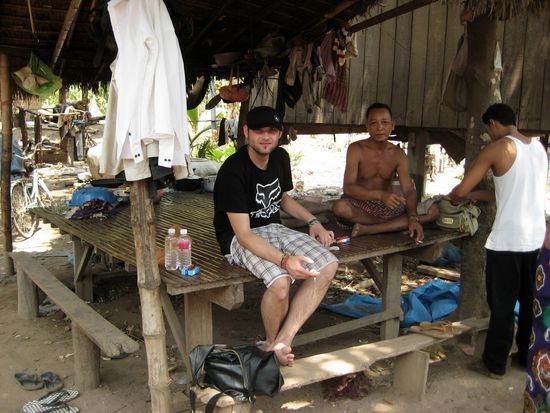 Andre mit Nick´s Papa...