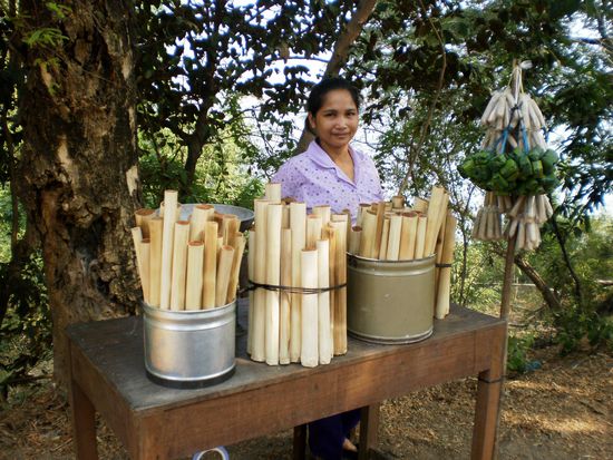Sticky Reis...(in Thailand schmeckt es irgendwie besser) .-)