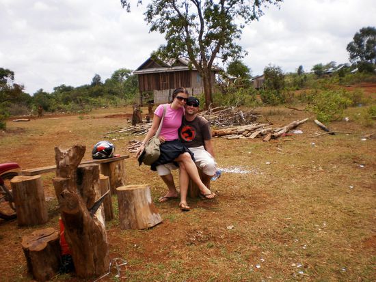 in einem kleinen Bergdorf...