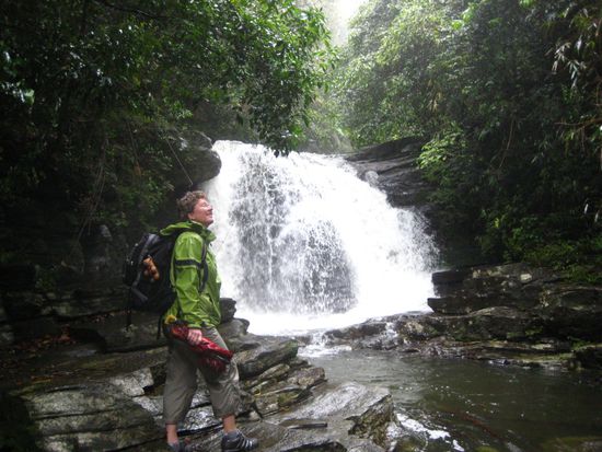 Der Endpunkt unserer Wanderung, ab hier ging es wegen der Wassermassen nicht weiter. Leider!