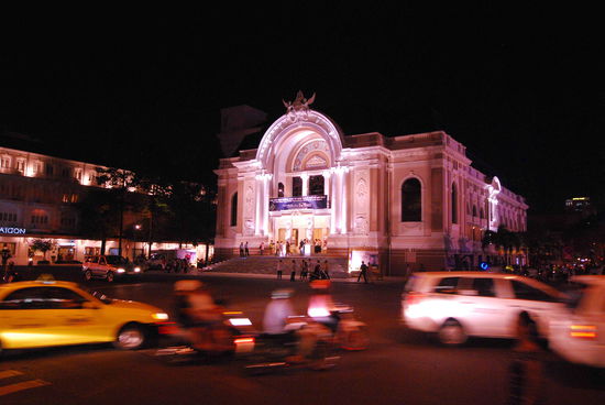 Die Oper in Downtown Saigon