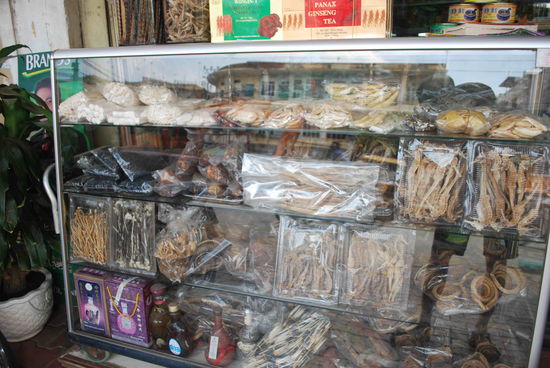 Heilmedizin mal Anders!
Getrocknete Seepferdchen, Fische, Schlangen, Hoden...