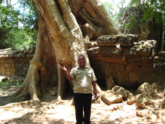 Dschungeltempel Ta Prohm mit Waldgeist