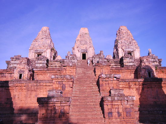 Pre Rup, wie eine Pyramide in Mexiko