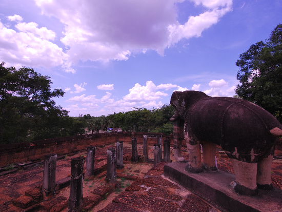 Elefanten in East Mebon