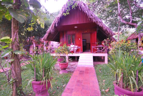 Unser Bungalow im Kim Hoa Resort